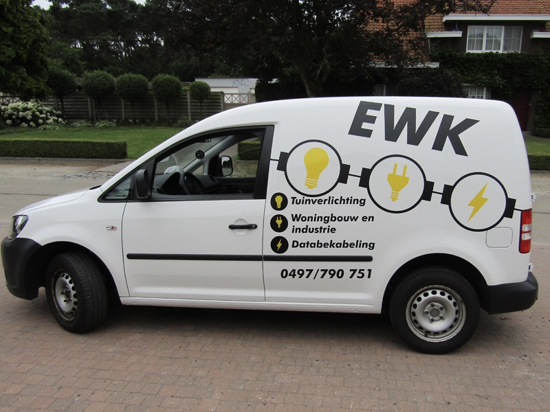 Autobestickering ewk